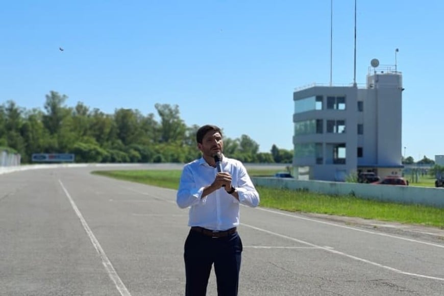 El gobernador detalló el plan de modernización del autódromo