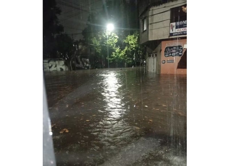 El fenómeno se desarrolló durante la madrugada y la mañana, con precipitaciones concentradas en un corto período.
