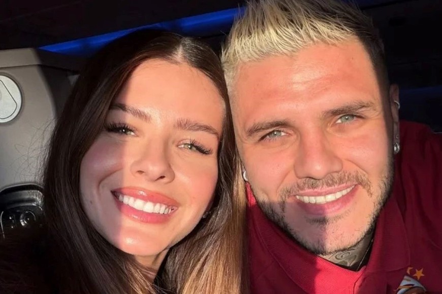 Mauro Icardi y la China Suárez se mostraron en Italia.