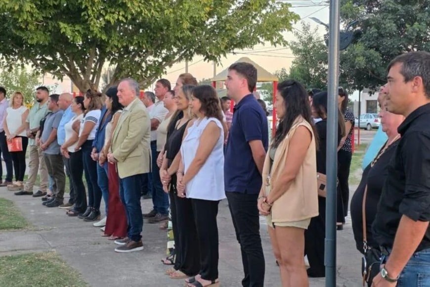 Michlig participó de actividades en San Guillermo.
