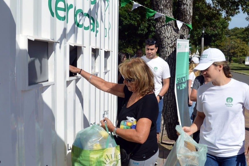 La recuperación de materiales aumentó un 90% desde la implementación de los Ecopuntos.