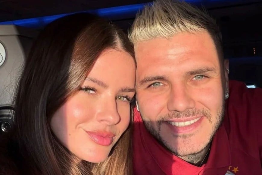 Mauro Icardi y la China Suárez se mostraron en Italia.