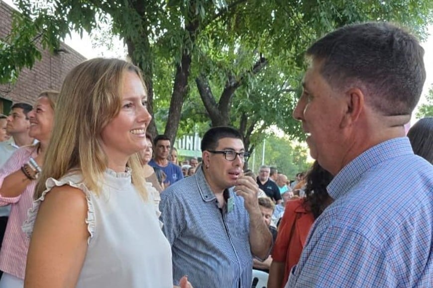 Pirola valoró el trabajo articulado con las instituciones del departamento Las Colonias.