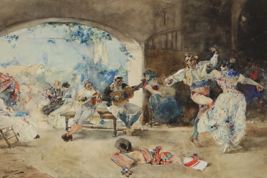 "Mucha alegría". Foto: Museo Nacional de Bellas Artes