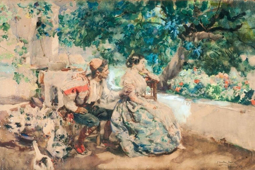 "Nube de verano". Foto: Museo Nacional de Bellas Artes