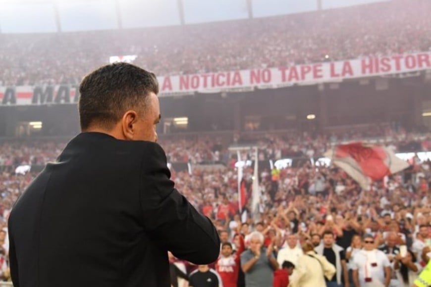 River vs Banfield. Foto: @RiverPlate