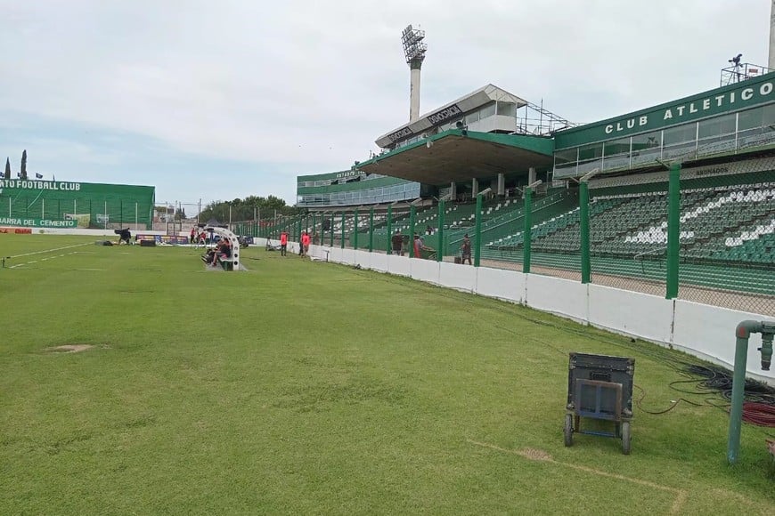 Estadio Eva Perón, de Sarmiento de Junín. Foto: El Litoral