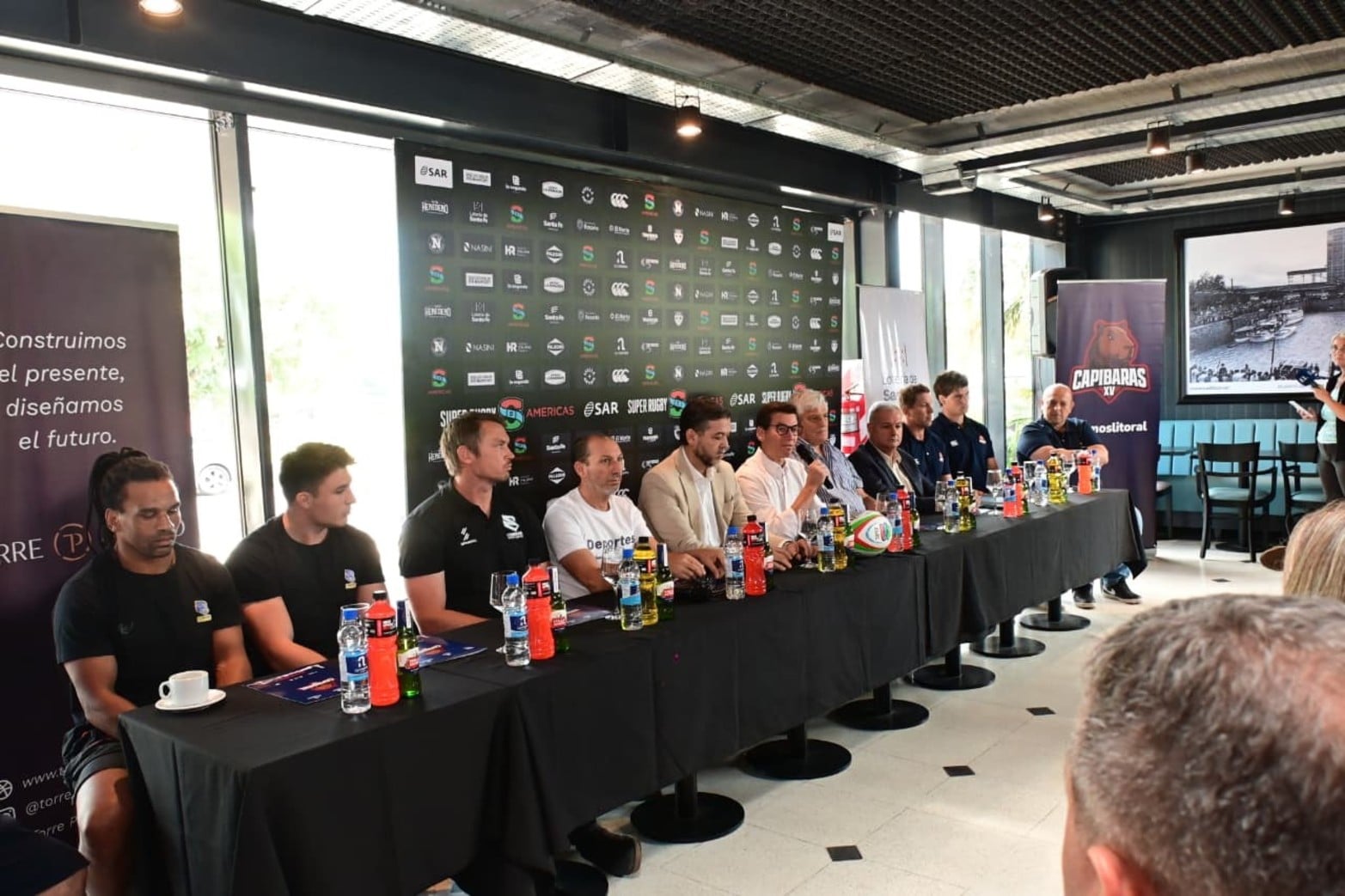 Presentación Capibaras XV-Cobras. Foto: Flavio Raina