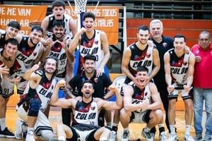 Colón recuperó la sonrisa y la ilusión con un triunfazo. Foto: LNB.