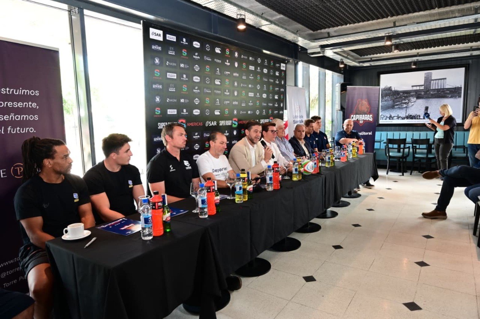 Presentación Capibaras XV-Cobras. Foto: Flavio Raina