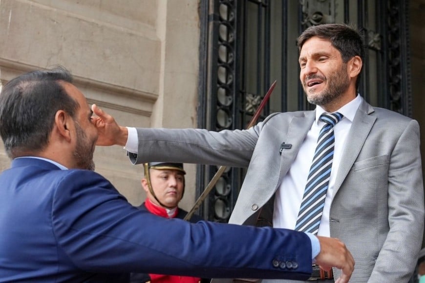 Pullaro recibió a su par de Corrientes, Juan Pablo Valdés. Crédito: Gobierno de Corrientes