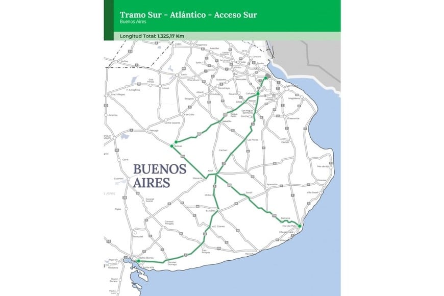 Tramo Sur - Atlántico - Acceso Sur.