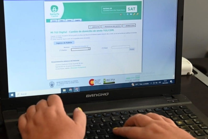 También está la opción de los contribuyentes de “Mi TGI Digital”. Crédito: Archivo