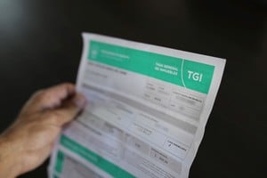 Así es en la actualidad una boleta de la TGI. Crédito: Archivo Pablo Aguirre