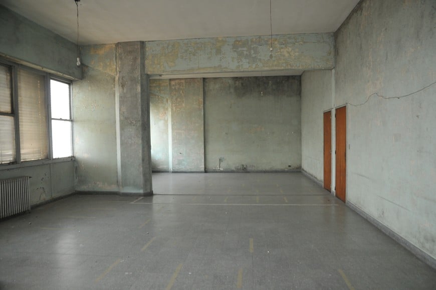 Vacío. Así están los pisos superiores del edificio del Correo. Archivo