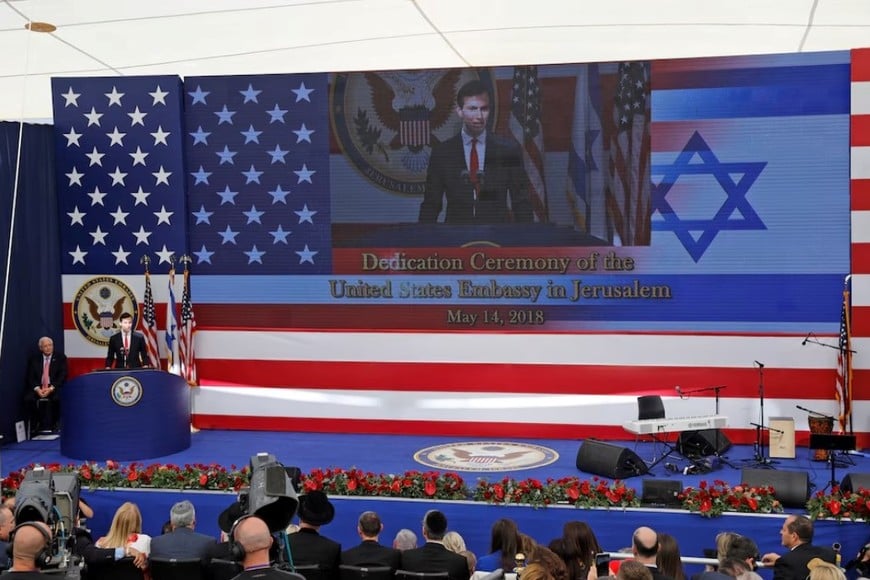 Embajada de Estados Unidos en Israel. Gentileza.