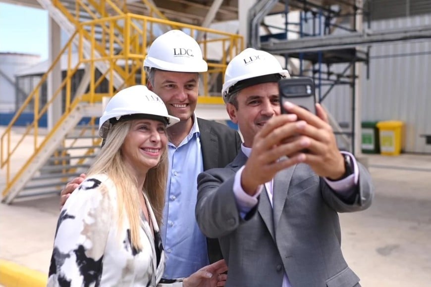 Karina Milei, Manuel Adorni y Martín Menem. Crédito: Nación