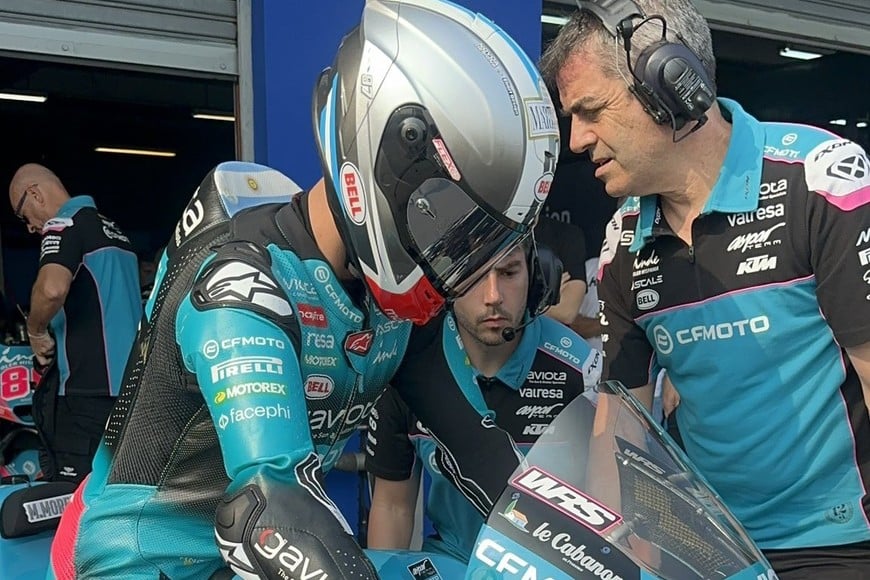 El inicio de la temporada en Tailandia no fue sencillo para los representantes argentinos Perrone y Morelli en Moto3.