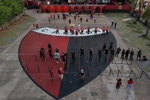 En el Cementerio de Elefantes, Colón se enfrenta a Mitre por la fecha 15 de la zona A de la Primera Nacional. Foto: Fernando Nicola