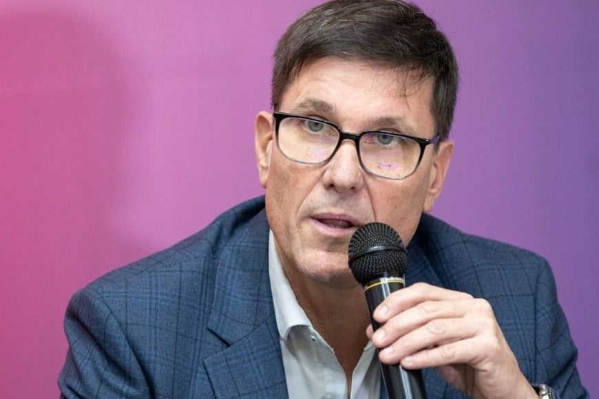 El ministro de Educación, José Goity. Crédito: Gentileza.