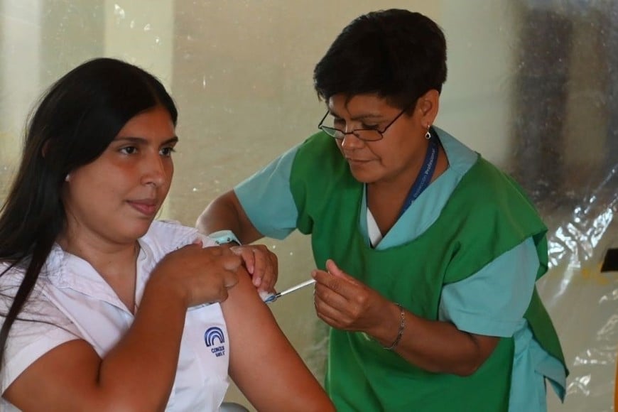 Está destinado a adultos mayores, personas con factores de riesgo y embarazadas.