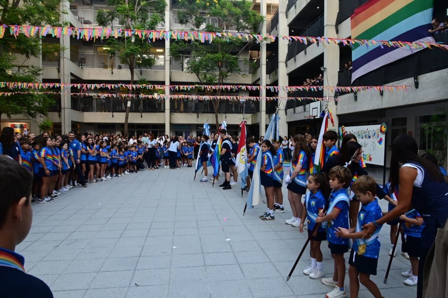 Inicio del ciclo lectivo en el Centro Educativo Jerárquicos.