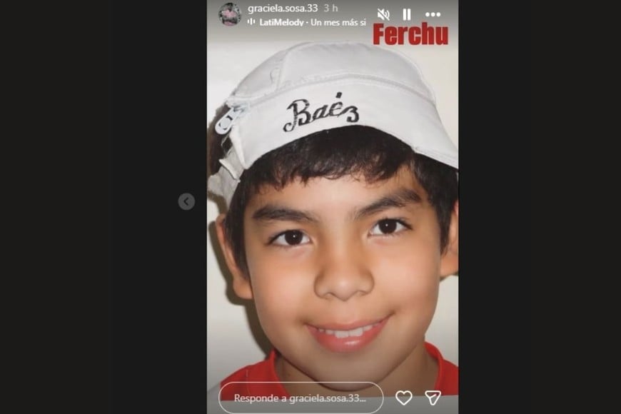 El conmovedor posteo de la mamá de Báez SosA.