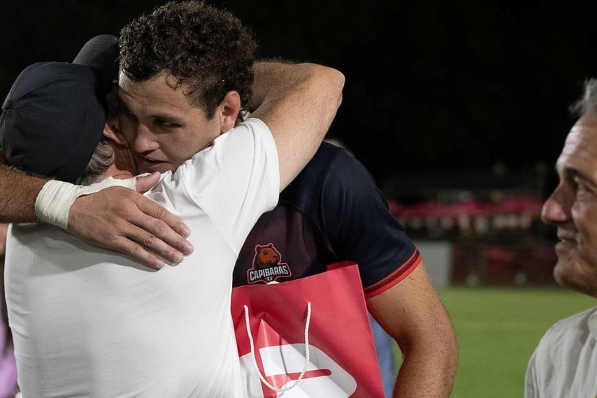 Felipe Villagrán marcó el último try del encuentro y además fue una de las figuras.