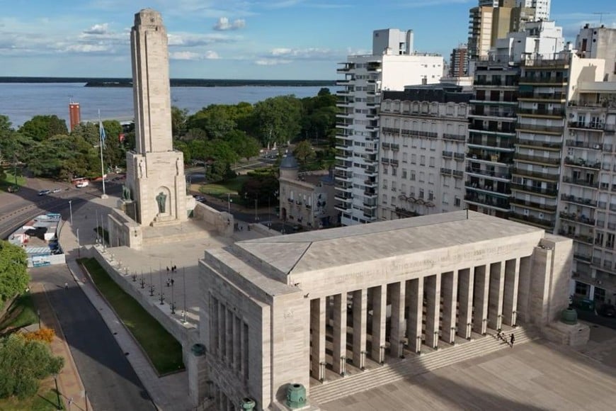 Monumento a la Bandera, Rosario. Foto: Fernando Nicola