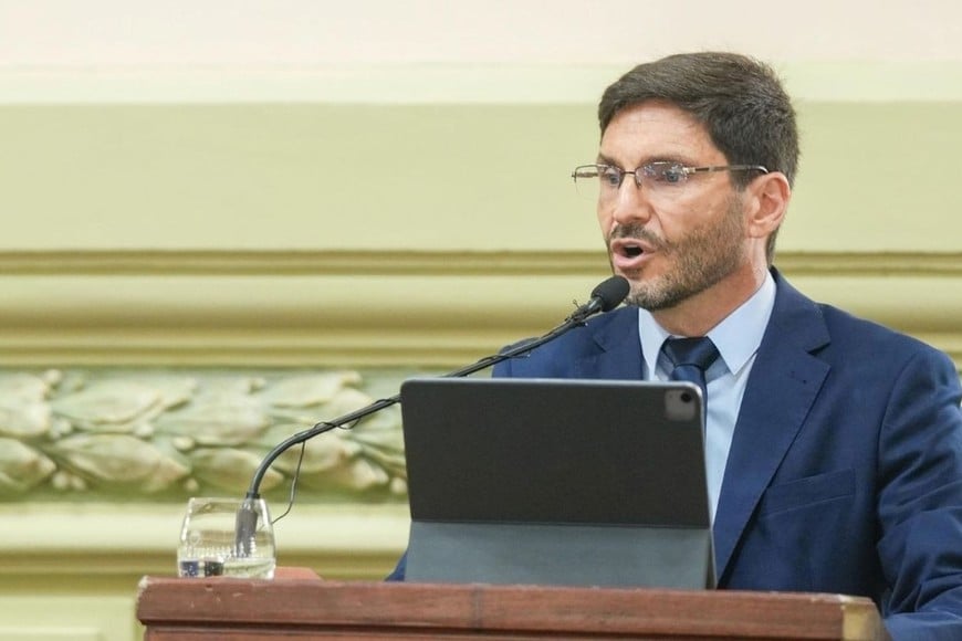 El gobernador de Santa Fe, Maximiliano Pullaro. Crédito: Gobierno de Santa Fe