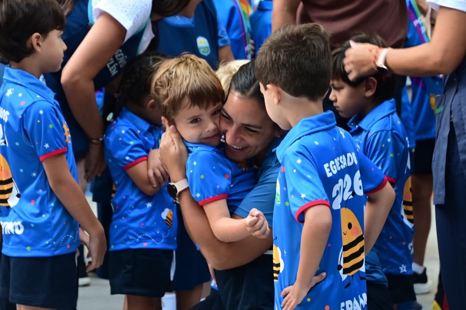 Inicio del ciclo lectivo en el Centro Educativo Jerárquicos.