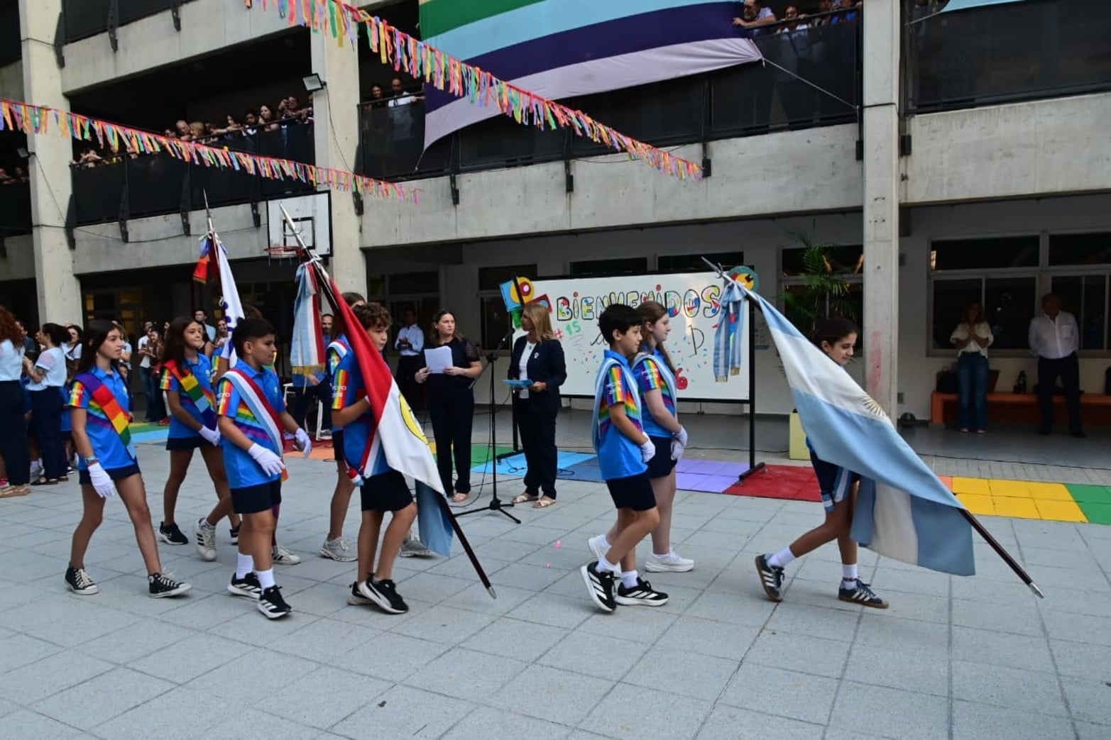 Inicio del ciclo lectivo en el Centro Educativo Jerárquicos.