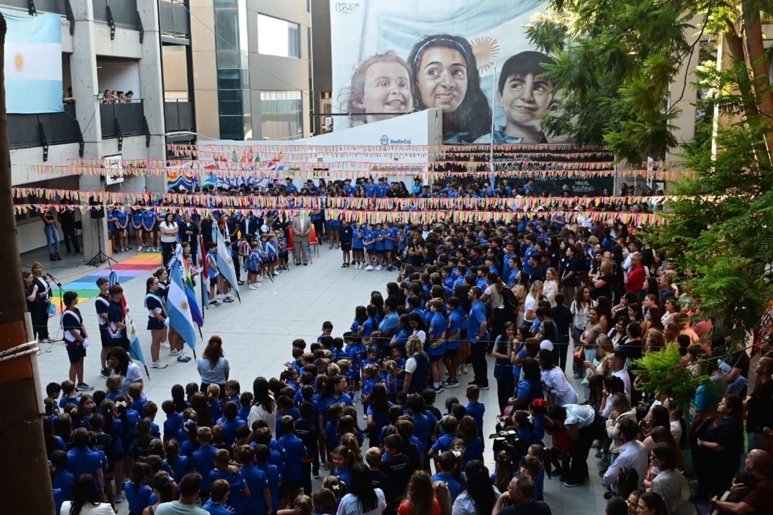 Inicio del ciclo lectivo en el Centro Educativo Jerárquicos.