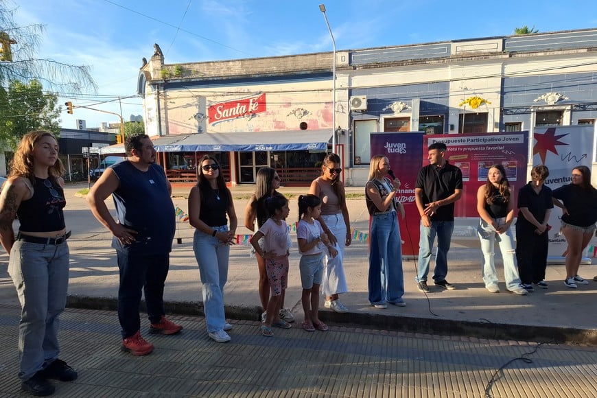 Jóvenes de San Javier eligieron su proyecto del Presupuesto Participativo