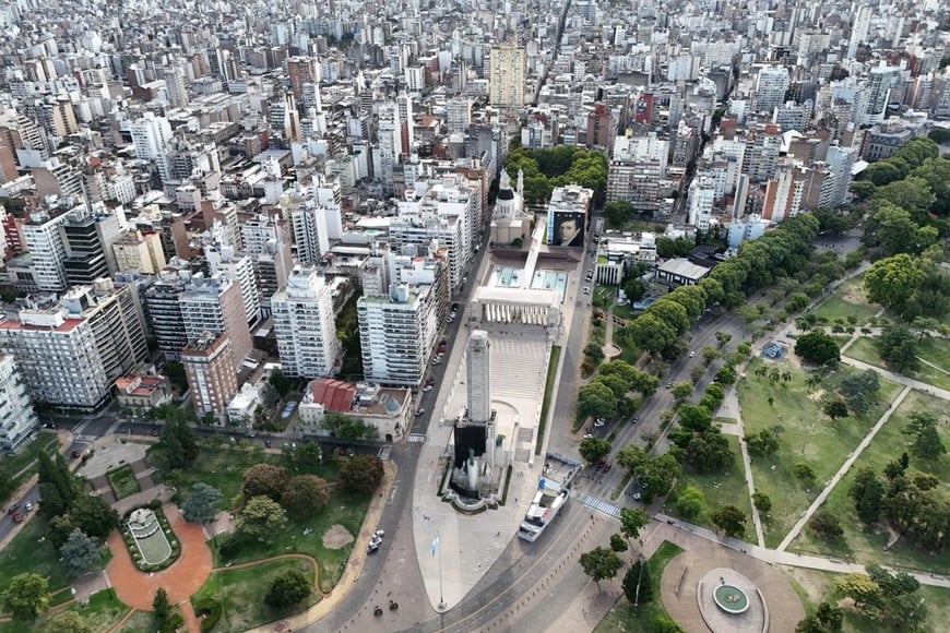 Monumento a la Bandera, Rosario. Foto: Fernando Nicola