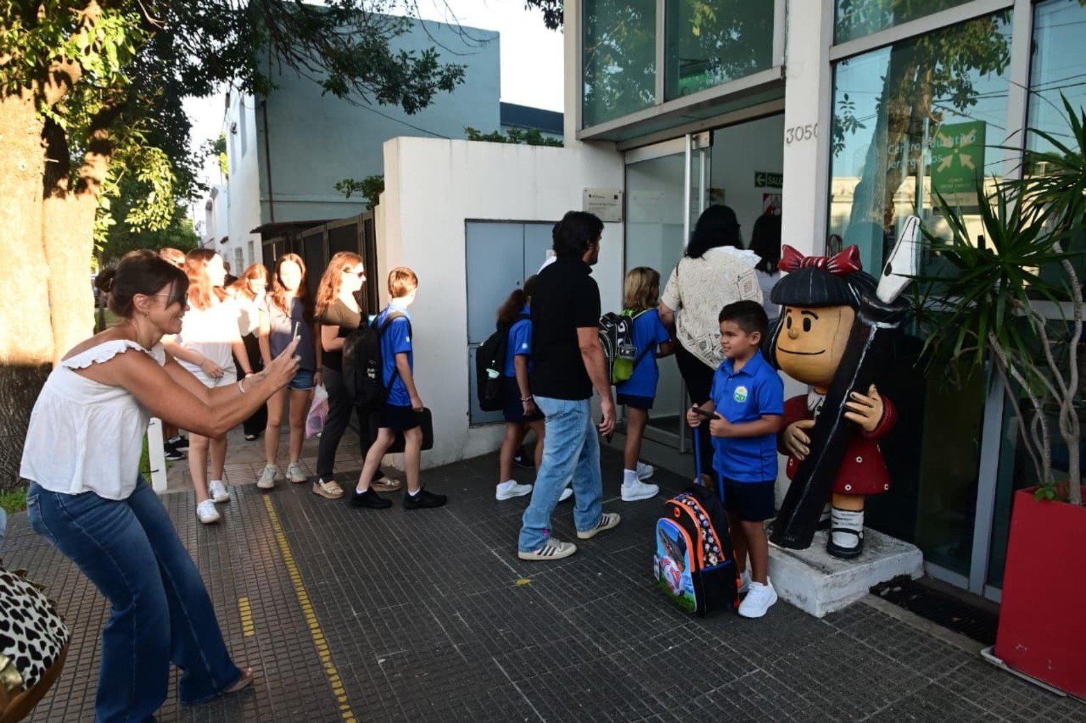 Inicio del ciclo lectivo en el Centro Educativo Jerárquicos.