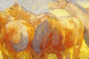 "Large Lenggries Horses" de Marc. Foto: Colección privada