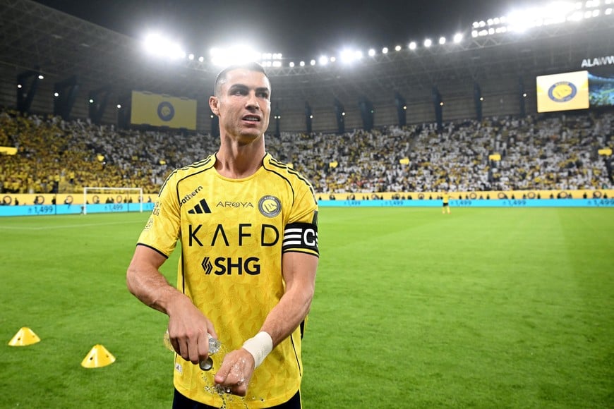 Soccer Football - King's Cup of Champions - Round of 16 - Al Nassr v Al Ittihad - Al Awwal Park, Riyadh, Saudi Arabia - October 28, 2025
Al Nassr's Cristiano Ronaldo before the match REUTERS/Stringer