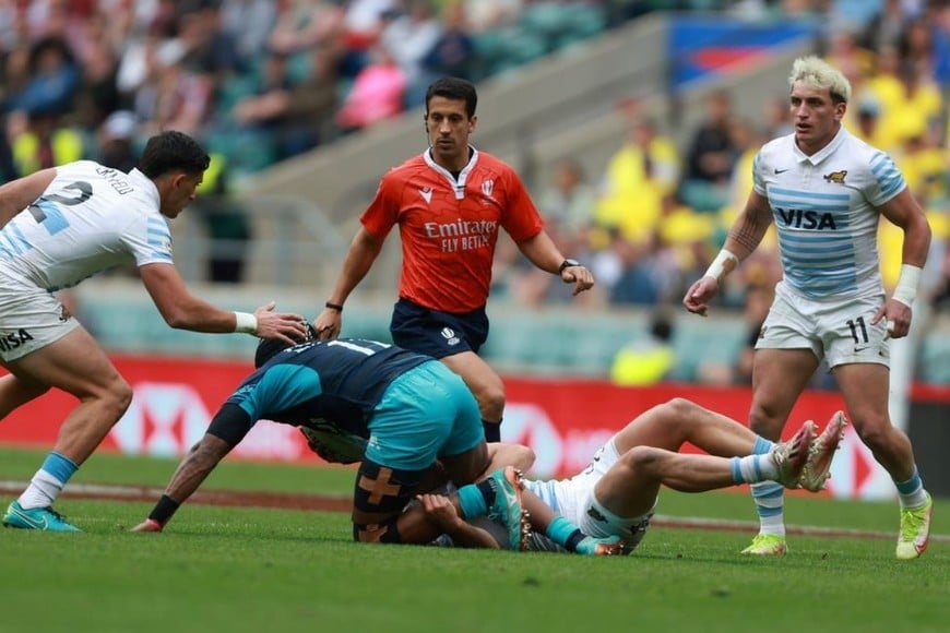 Además de su experiencia en el SRA, "Pancho" González es un experimentado réferi en el Circuito Mundial de Seven.