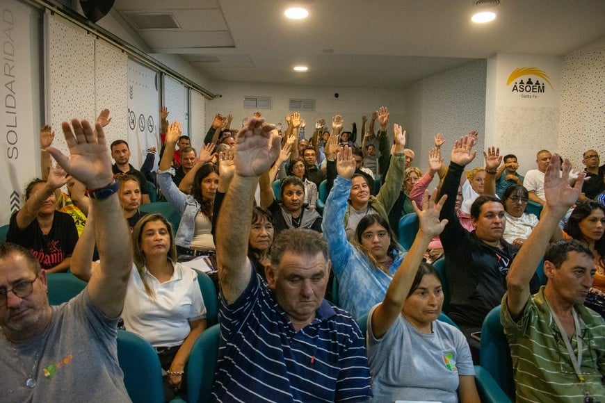 ASOEM lanza un paro de 48 horas y movilizará a toda su estructura hacia Sauce Viejo