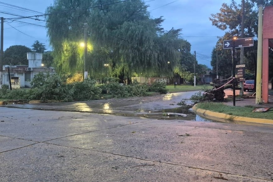 La esquina de Brown y Saavedra.