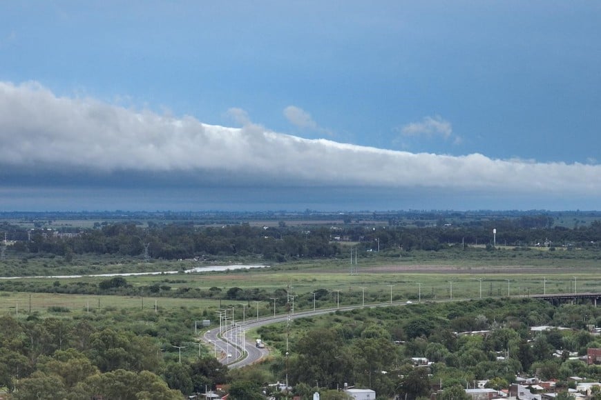 El cielo este martes por la mañana. Crédito: Fernando Nicola