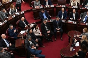 Las exposiciones de los fiscales generales ante los legisladores son públicas. Foto: Flavio Raina.