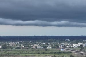 El cielo este martes por la mañana. Crédito: Fernando Nicola