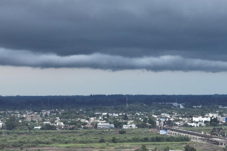 El cielo este martes por la mañana. Crédito: Fernando Nicola