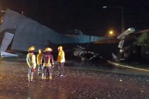 El techo de la Escuela Malvinas Argentinas del barrio Ciudad Nueva.