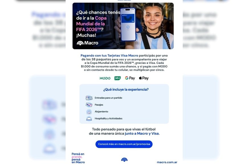 La promoción es válida hasta el 30 de abril de 2026.