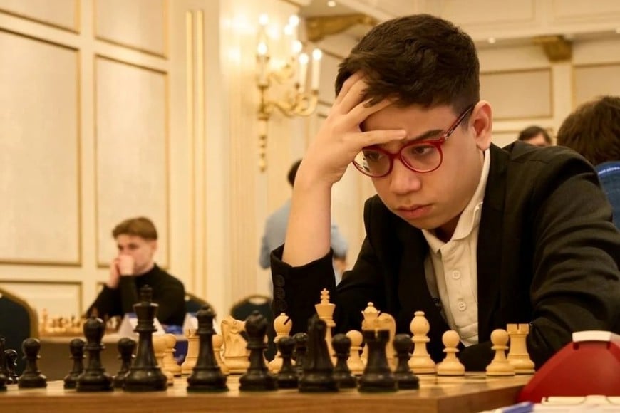 Faustino Oro, a una partida de ser el Gran Maestro más joven de la historia