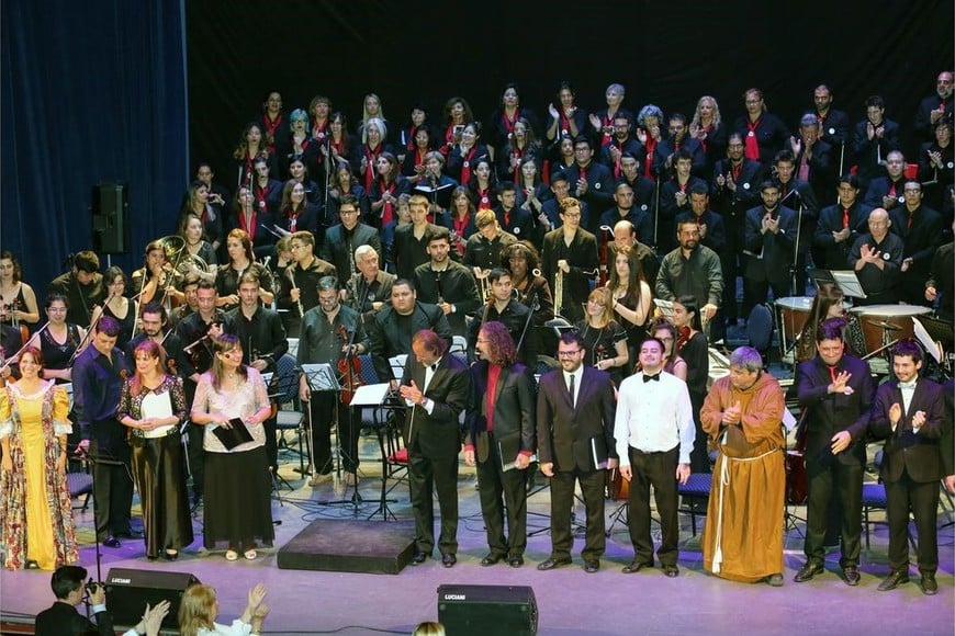50 Años de Cáritas, 2017. Foto:  Gentileza Coro La Merced