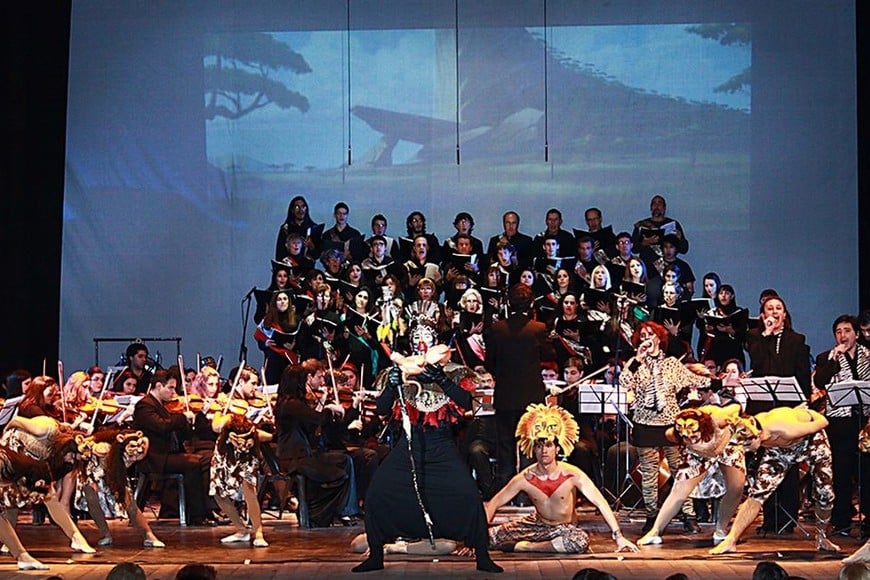 "El Rey León", 2014. Foto:  Gentileza Coro La Merced